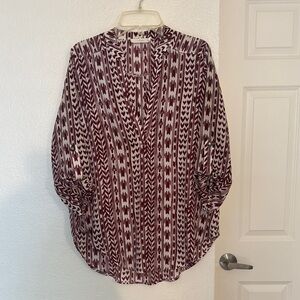 Lush Patterned Women's Top